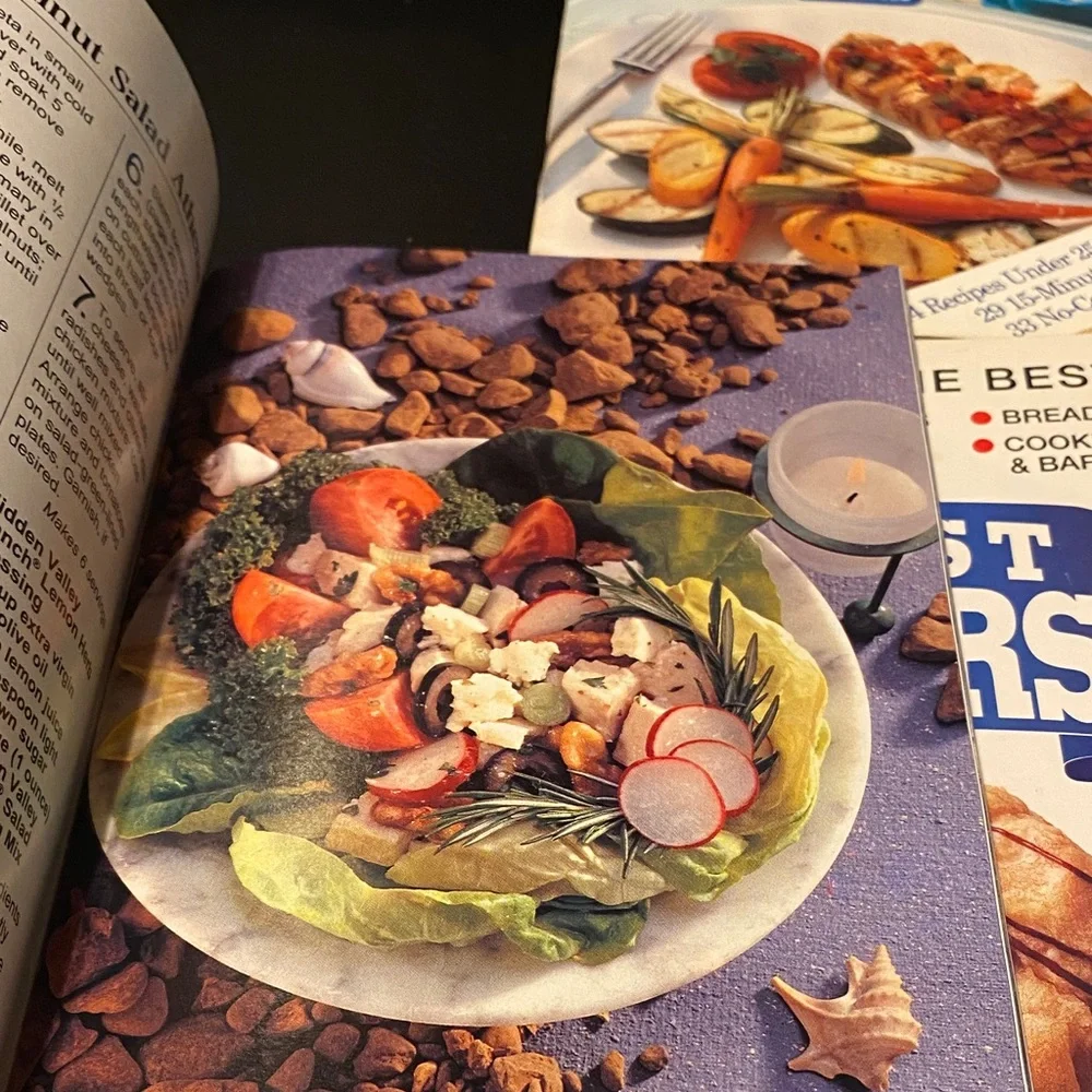 Betty Crocker vintage Cookbook Collection - Red, Blue, and White Covers